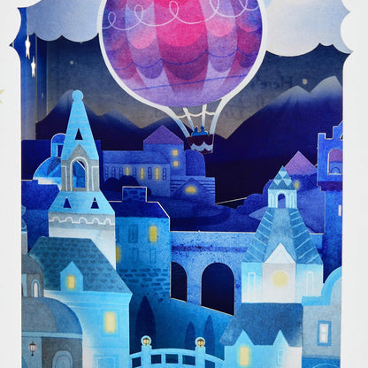 Hallmark Paper Wonder Displayable Pop Up Anniversary Card (Adventure Continues)