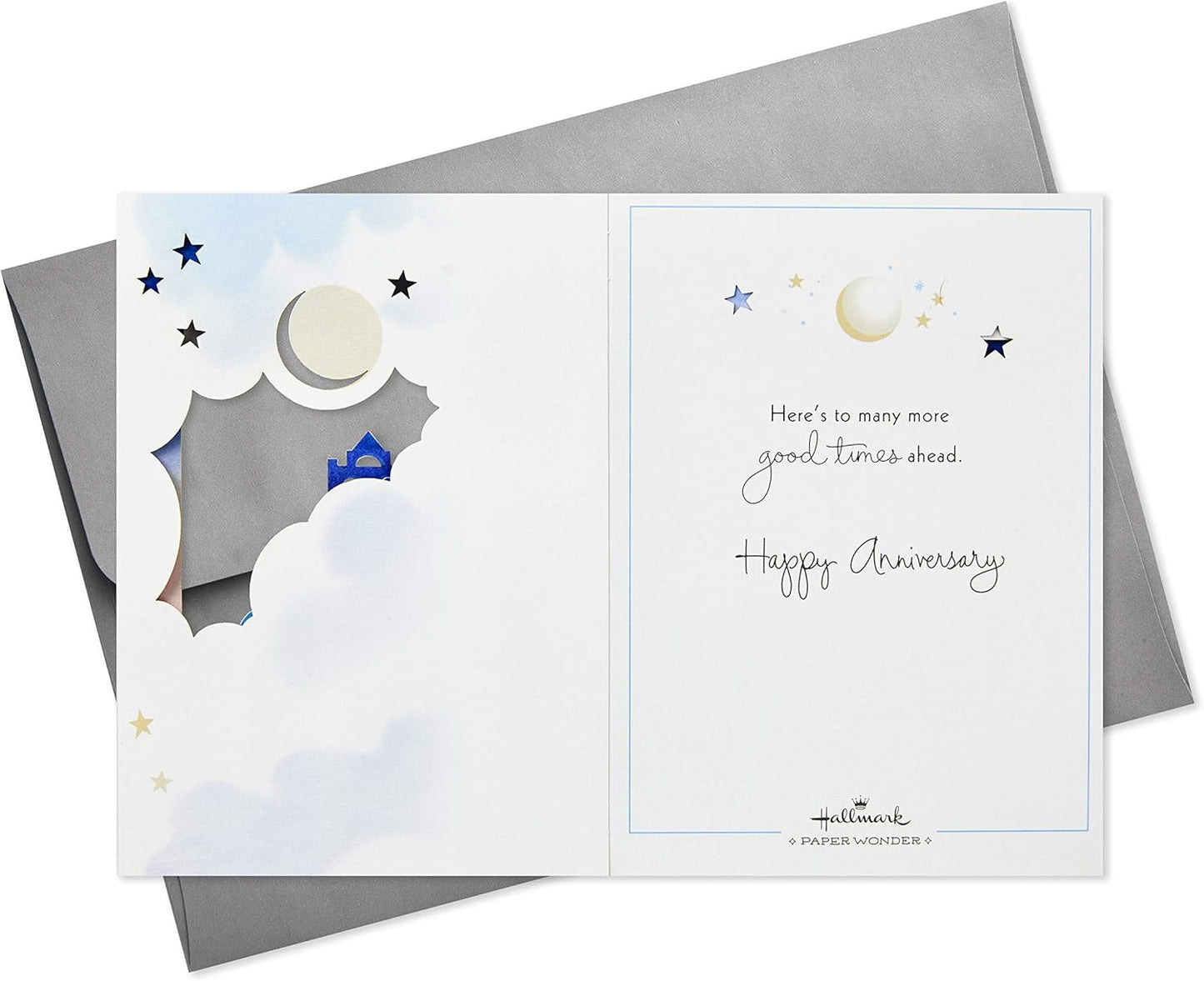 Hallmark Paper Wonder Displayable Pop Up Anniversary Card (Adventure Continues)