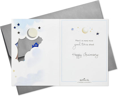 Hallmark Paper Wonder Displayable Pop Up Anniversary Card (Adventure Continues)