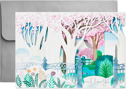 Hallmark Paper Wonder Displayable Pop Up Anniversary Card (Paris)