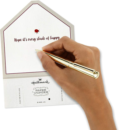 Hallmark Paper Wonder Displayable Pop Up Birthday Card or Mother's Day Card (Succulents),5 X 7. 2 inches,599RZW1015