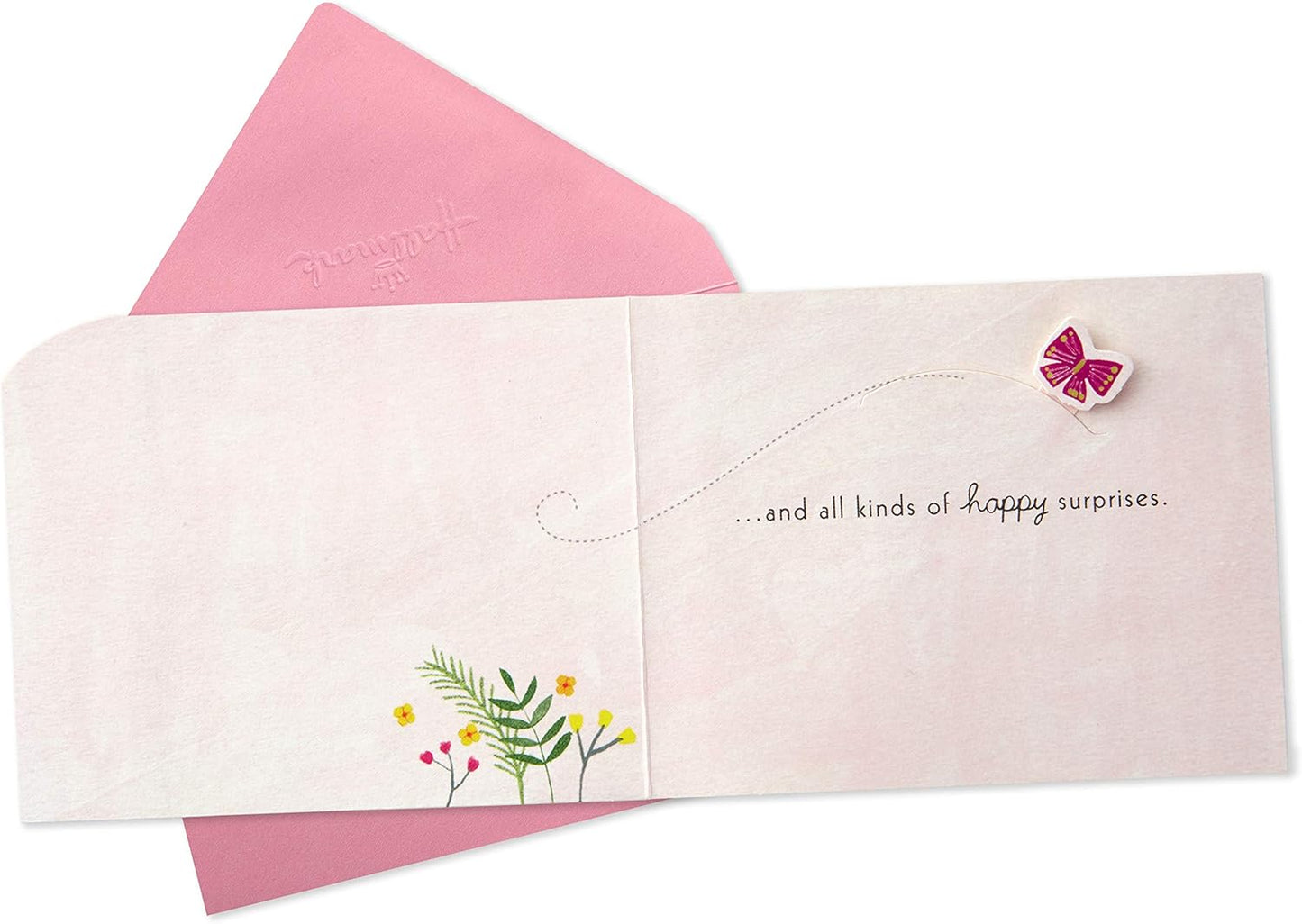 Hallmark Paper Wonder Paper Craft Birthday Card (Happy Surprises)