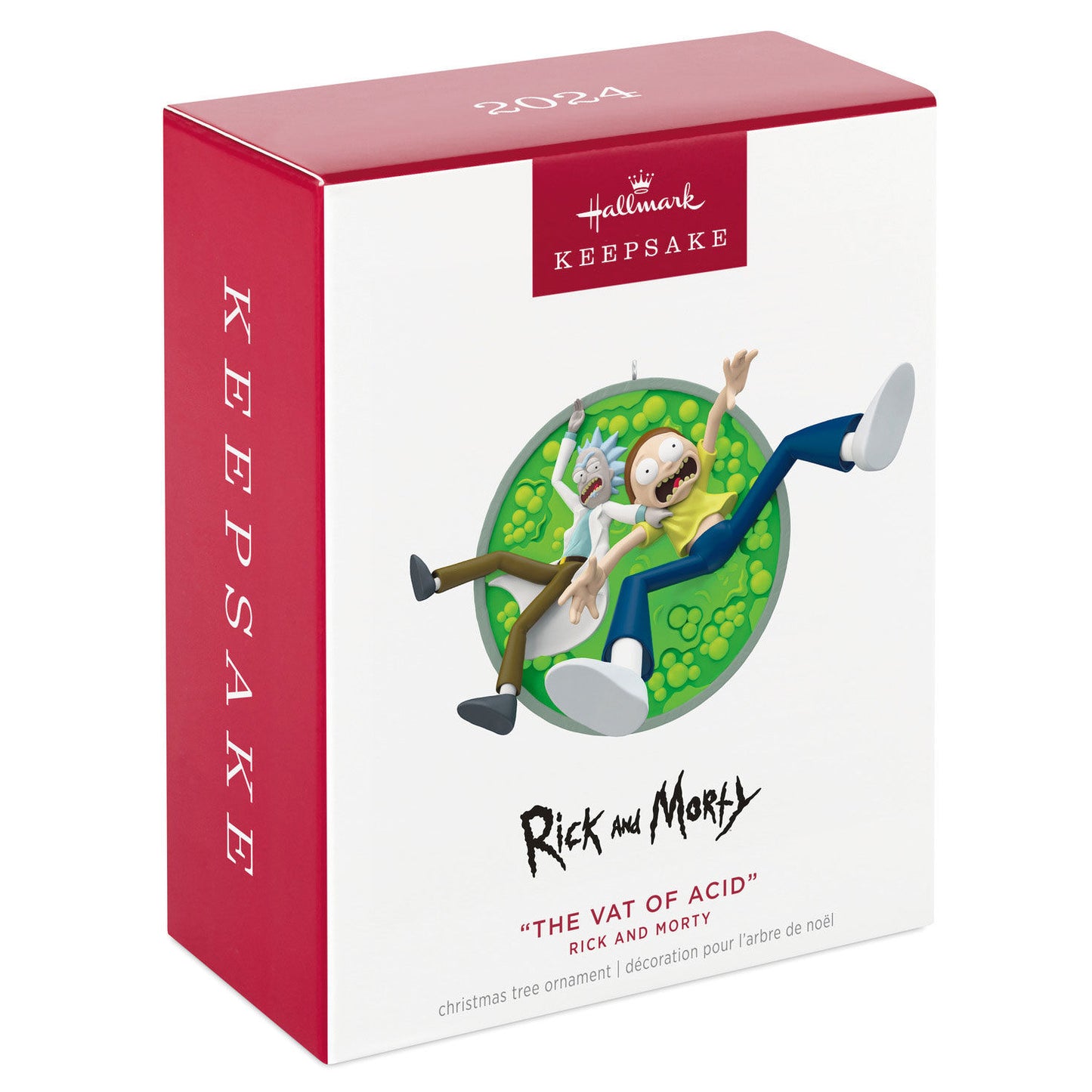 Rick and Morty "The Vat of Acid" — Hallmark Keepsake Christmas Ornament