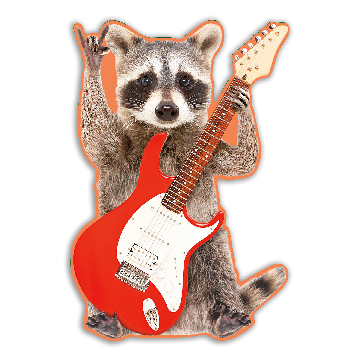 Hallmark Father's Day Card - Rockin' Raccoon