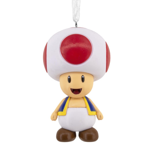 Nintendo Super Mario Toad - Hallmark Christmas Ornament