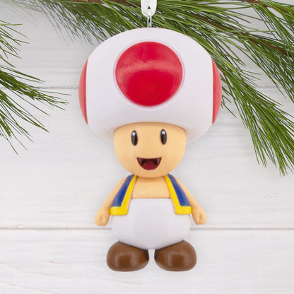 Nintendo Super Mario Toad - Hallmark Christmas Ornament
