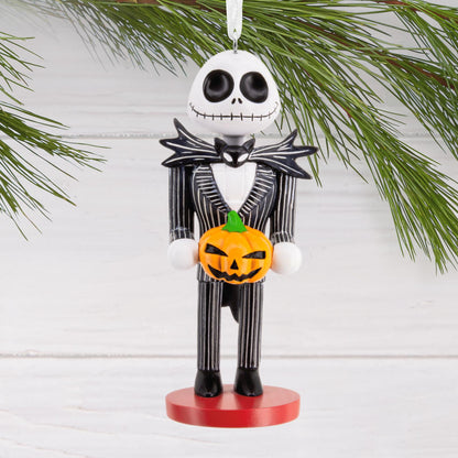 Disney Tim Burton's The Nightmare Before Christmas Jack Skellington Nutcracker - Hallmark Christmas Ornament