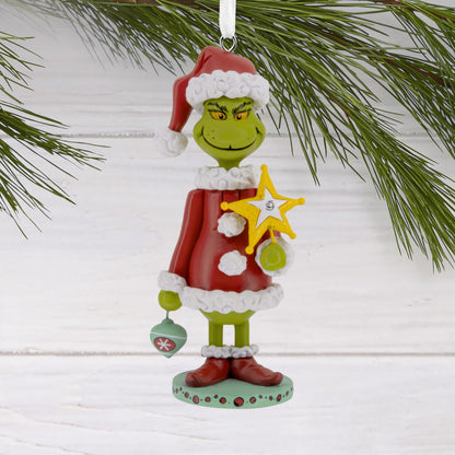 Dr. Seuss's How the Grinch Stole Christmas! Grinch Nutcracker - Hallmark Christmas Ornament
