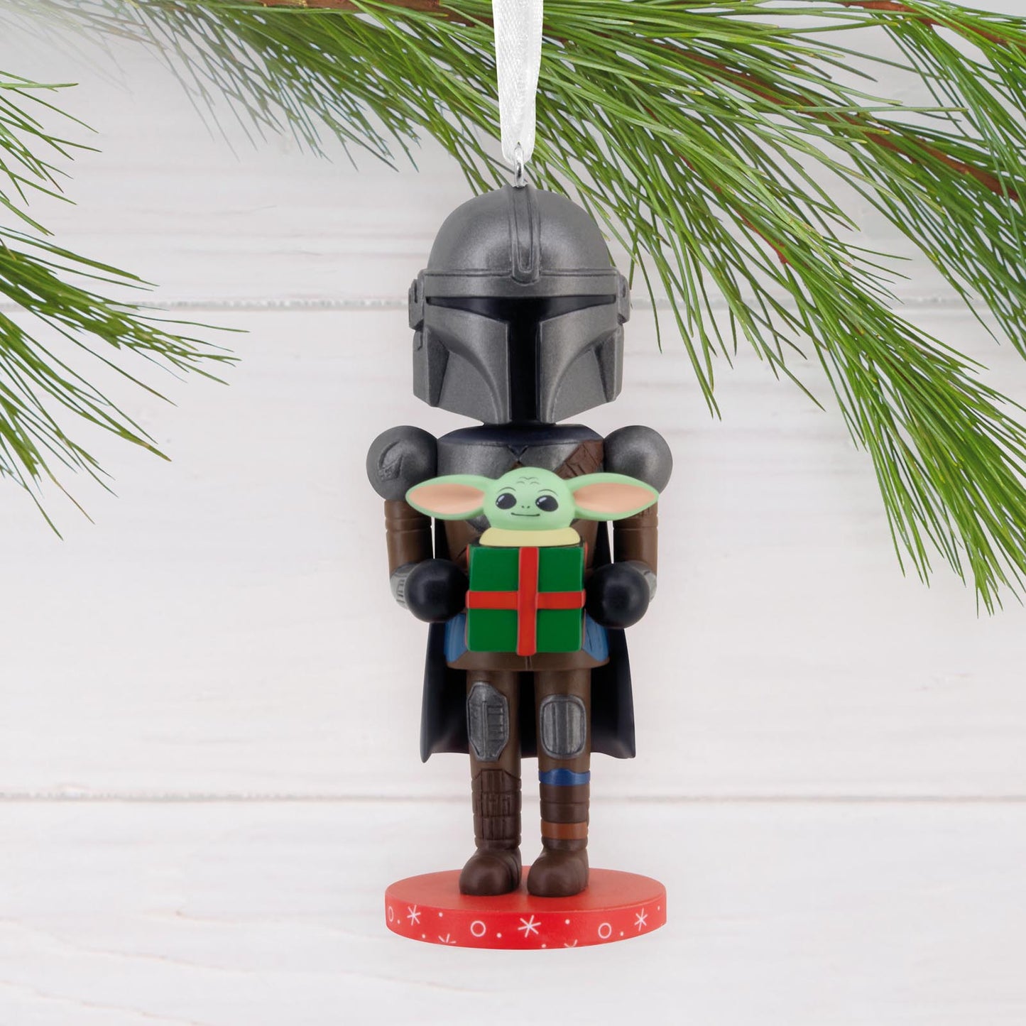 Star Wars™: The Mandalorian™ and Grogu™ Nutcracker - Hallmark Christmas Ornament