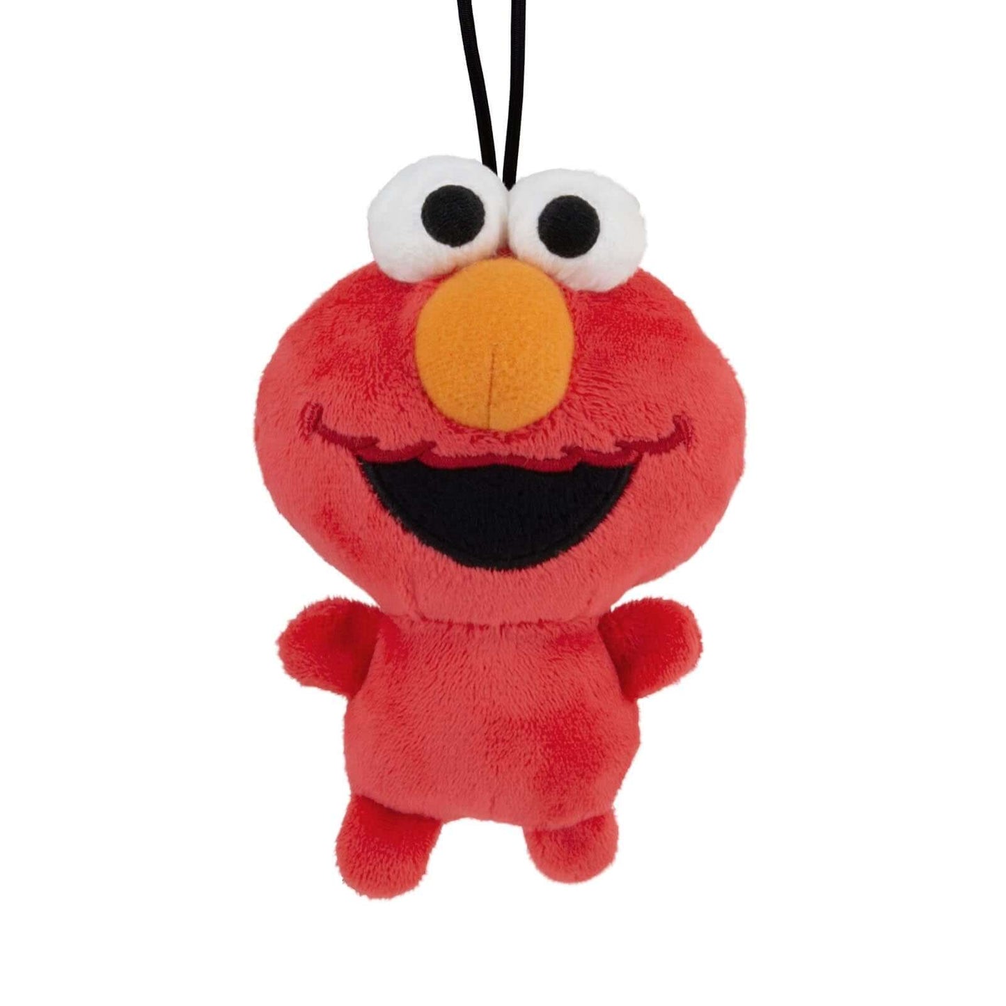 Sesame Street Elmo, Fabric - Hallmark Christmas Ornament, cute plush design, vibrant red colour, hanging view.