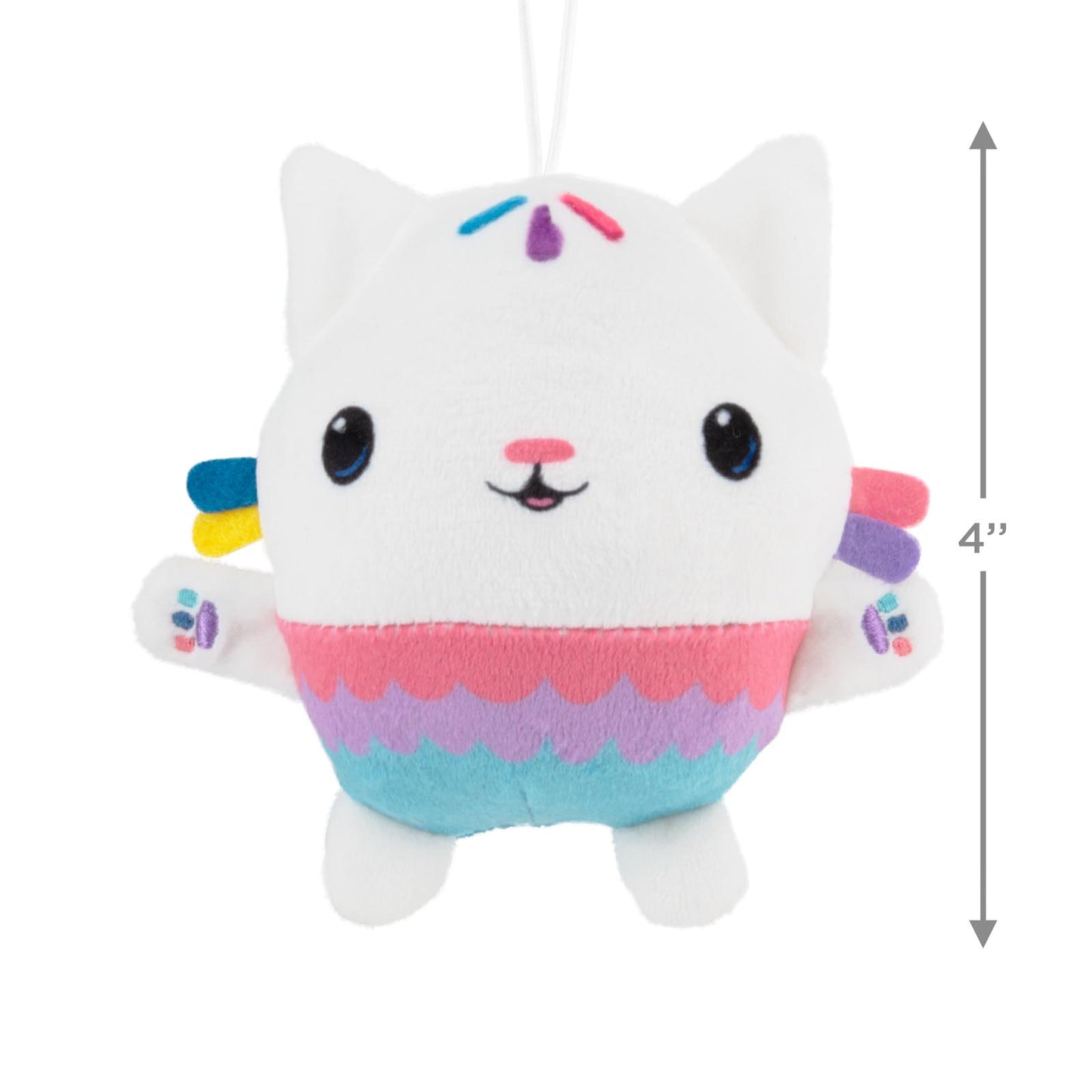 Gabby's Dollhouse Cakey Cat, Fabric - Hallmark Christmas Ornament