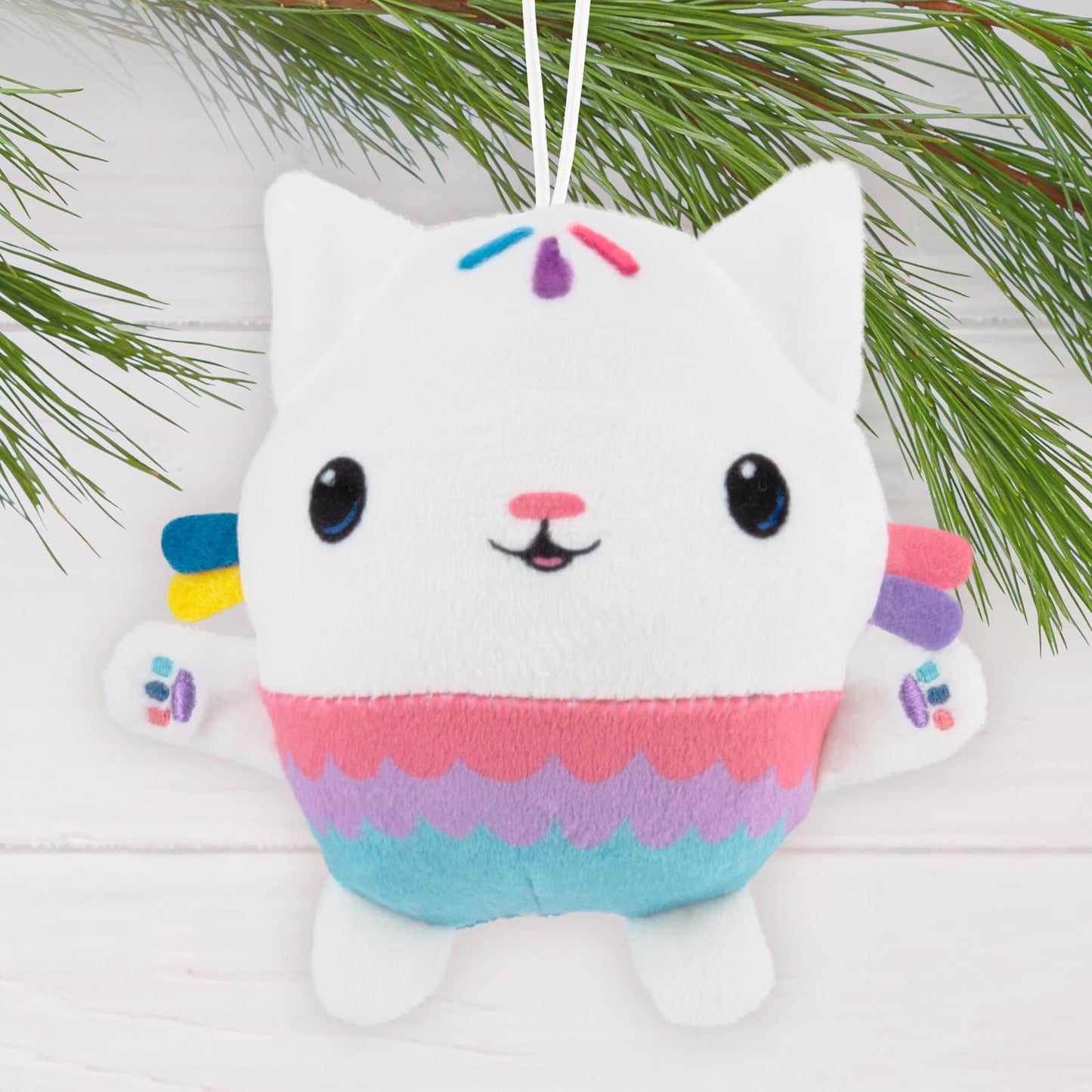 Gabby's Dollhouse Cakey Cat, Fabric - Hallmark Christmas Ornament