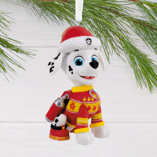 A Paw Patrol Christmas Holiday Marshall - Hallmark Christmas Ornament