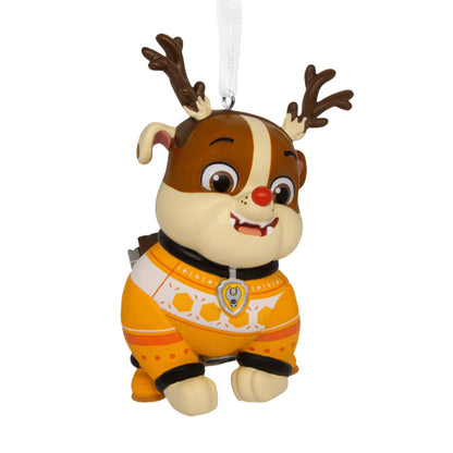 A Paw Patrol Christmas Holiday Rubble - Hallmark Christmas Ornament