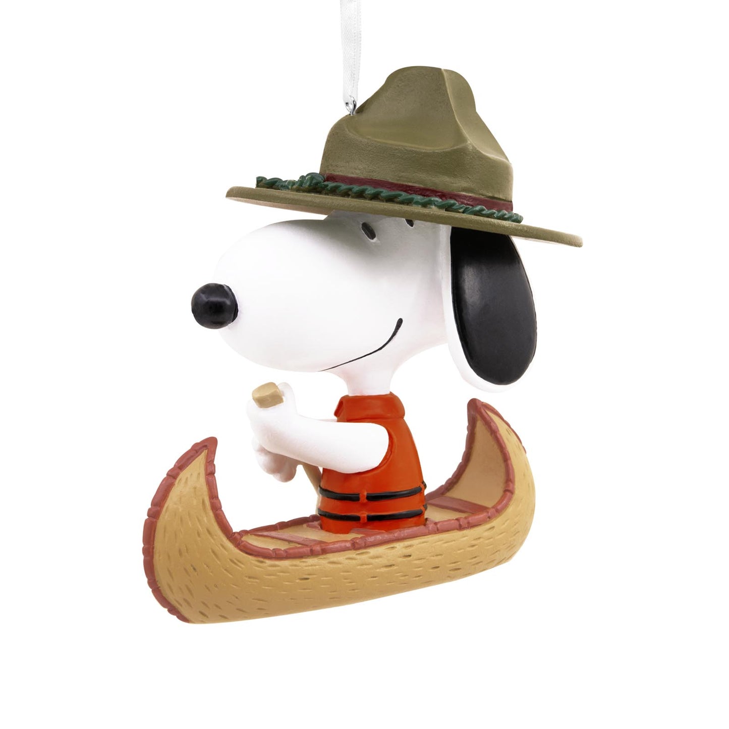 Peanuts® Snoopy in Canoe - Hallmark Christmas Ornament