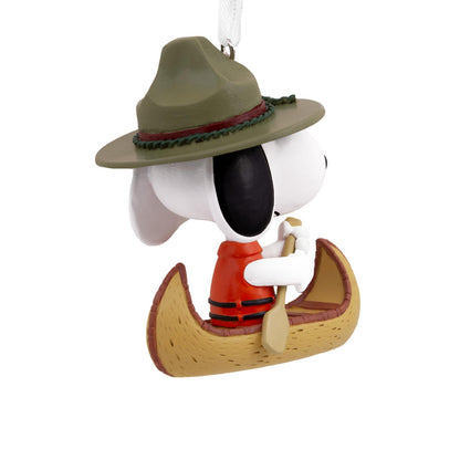 Peanuts® Snoopy in Canoe - Hallmark Christmas Ornament