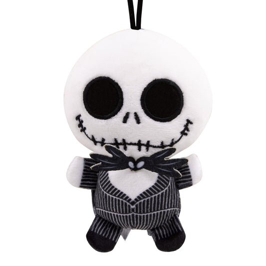 Disney Tim Burton's The Nightmare Before Christmas Jack Skellington, Plush Fabric - Hallmark Christmas Ornament