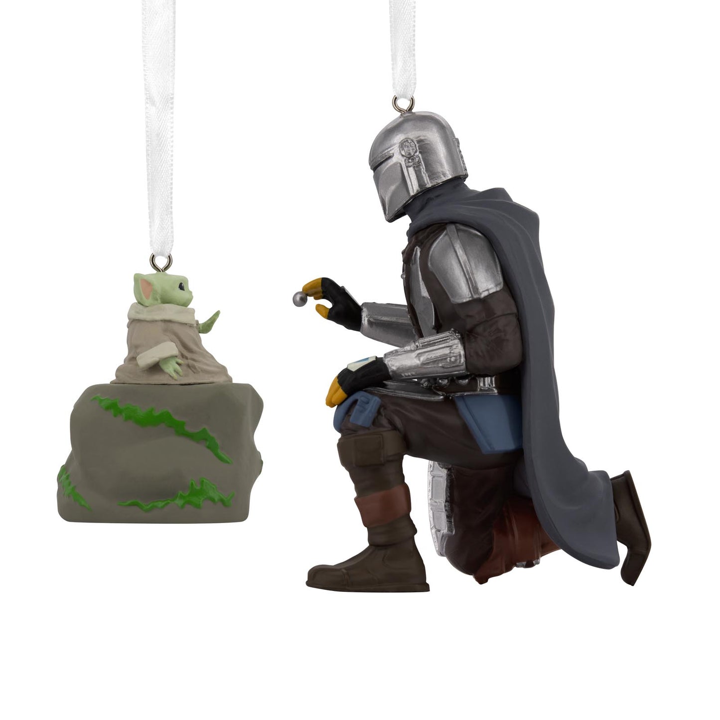 Star Wars™: The Mandalorian™ and Grogu™, Set of 2 - Hallmark Christmas Ornament