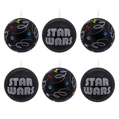 Star Wars™, Tin Ball, Set of 12 - Hallmark Christmas Ornament
