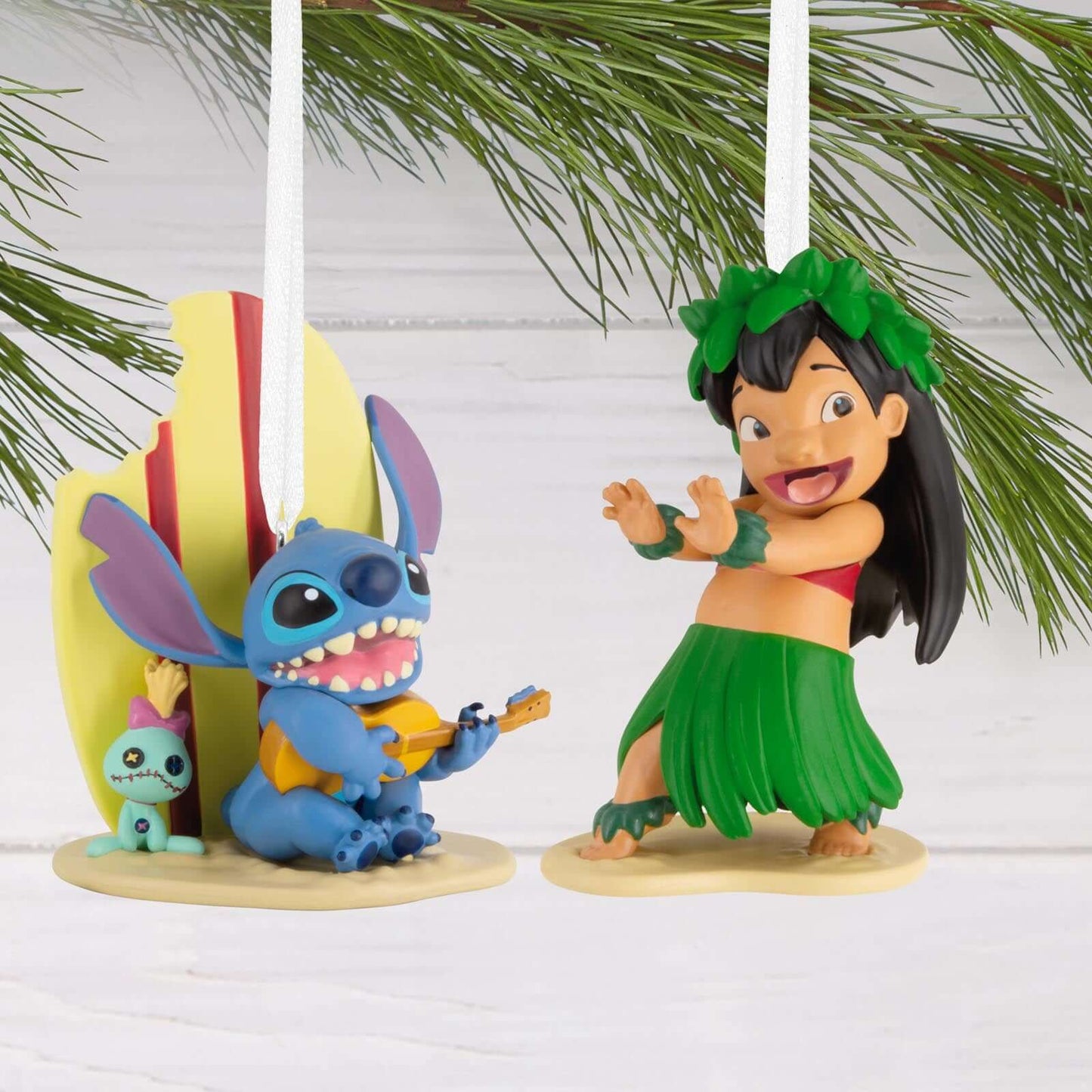 Disney Lilo & Stitch, Set of 2 - Hallmark Christmas Ornament