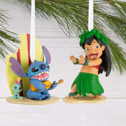 Disney Lilo & Stitch, Set of 2 - Hallmark Christmas Ornament