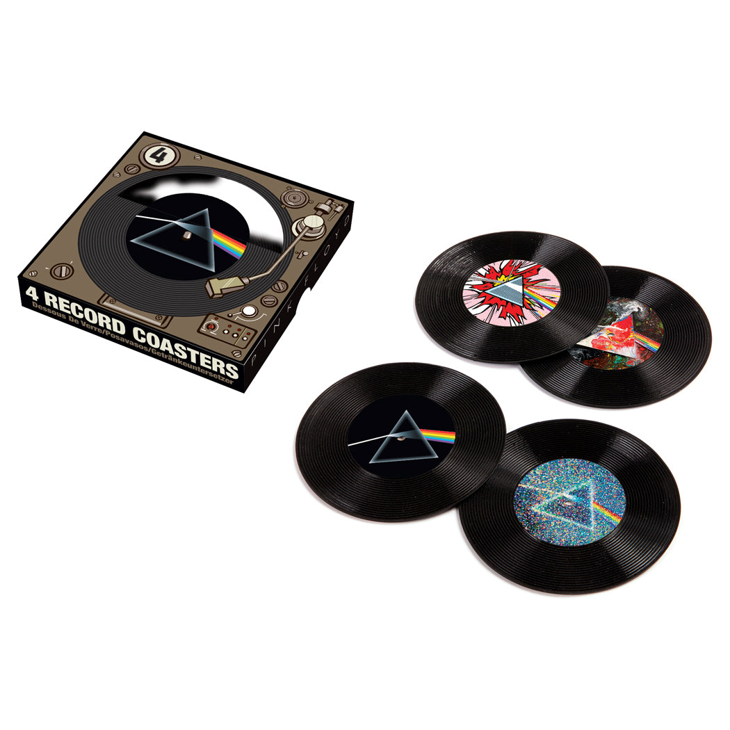 Pink Floyd - 4 Record Coasters