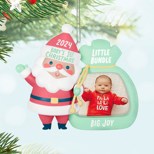 Little Bundle Big Joy Photo Frame — Hallmark Keepsake Christmas Ornament