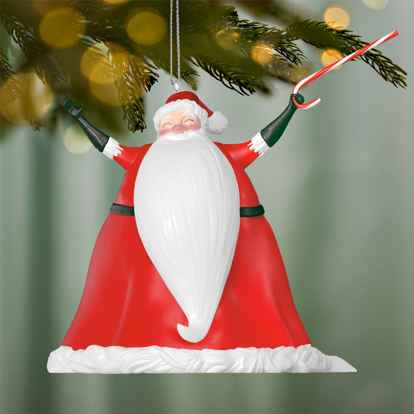 Disney Tim Burton's The Nightmare Before Christmas Santa Claus — 2026 Hallmark Keepsake Christmas Ornament