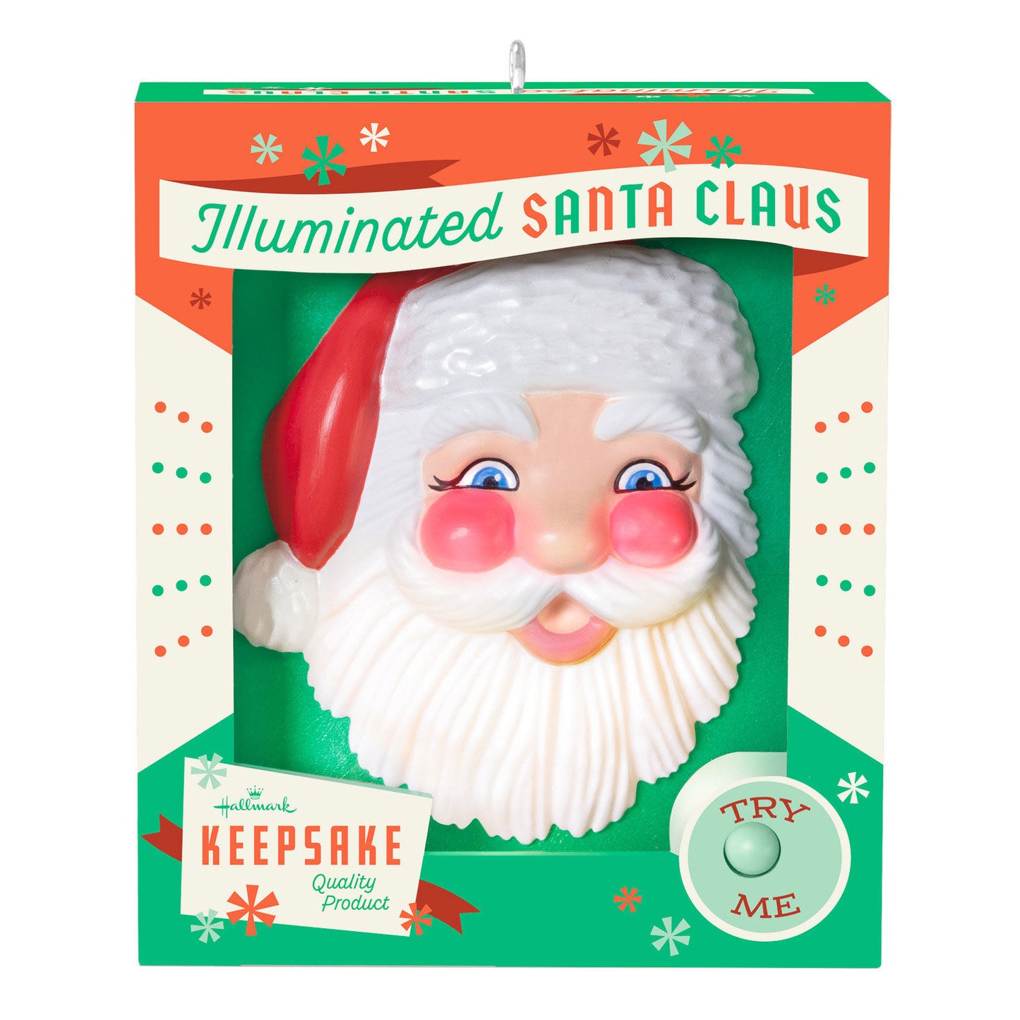 Holly Jolly Santa — 2025 Hallmark Keepsake Christmas Ornament