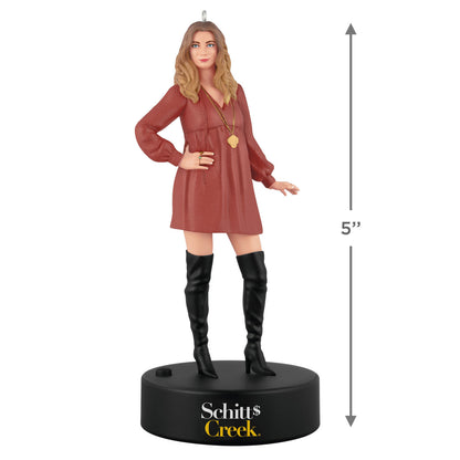 Schitt's Creek® Alexis Rose With Sound — 2025 Hallmark Keepsake Christmas Ornament