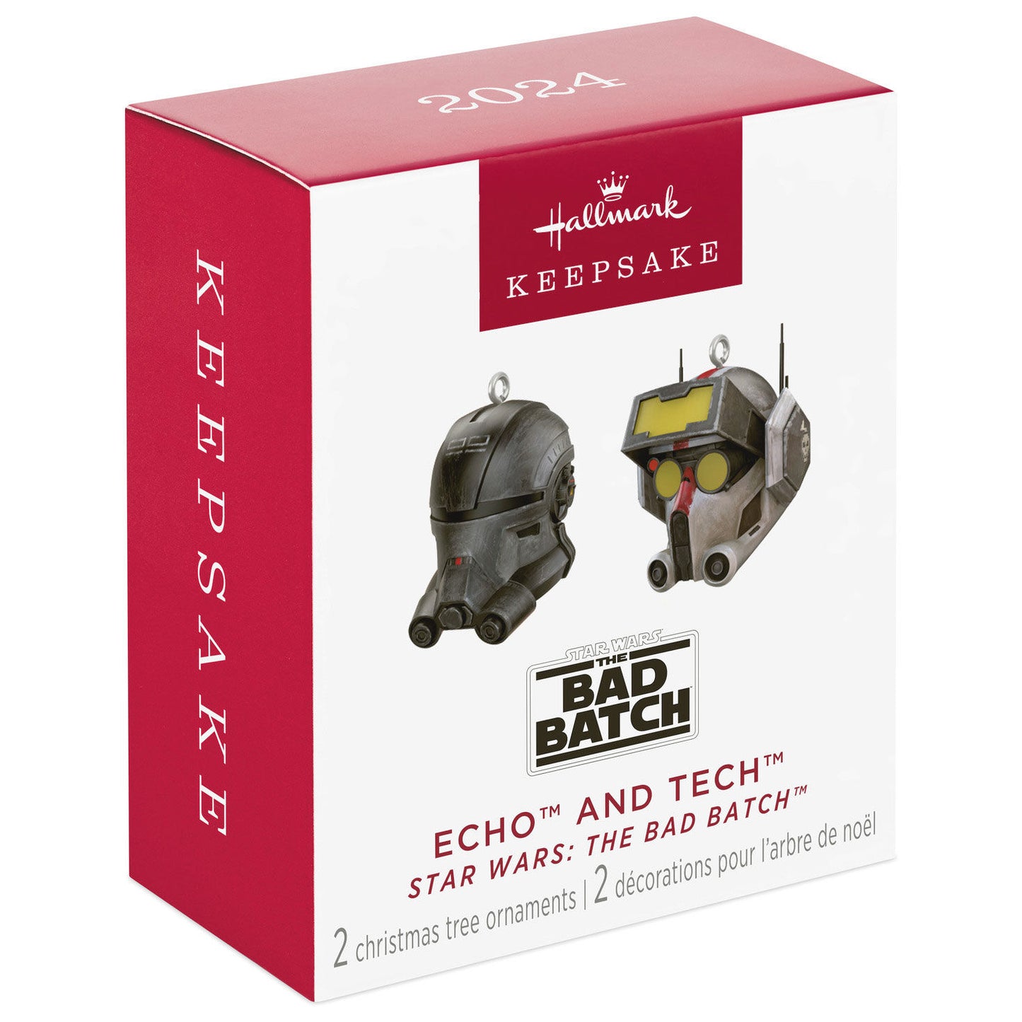 Star Wars™: The Bad Batch™ Echo™ and Tech™, Set of 2  (Miniature) — Hallmark Keepsake Christmas Ornaments