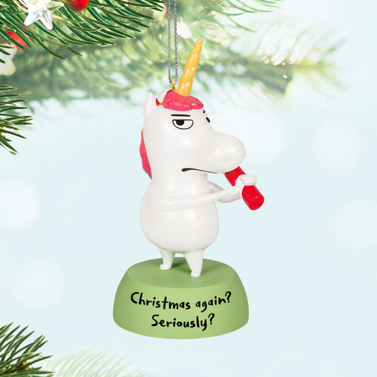 Meh Unicorn — Hallmark Keepsake Christmas Ornament