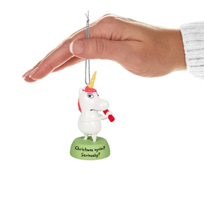 Meh Unicorn — Hallmark Keepsake Christmas Ornament