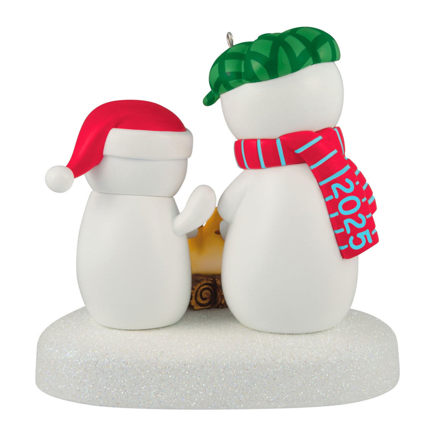 Roasting Musical Marshmallows Snowman — 2025 Hallmark Keepsake Christmas Ornament