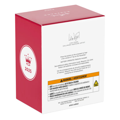 Roasting Musical Marshmallows Snowman — 2025 Hallmark Keepsake Christmas Ornament