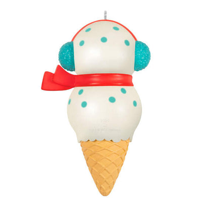 Son Snowman Ice Cream Cone — Hallmark Keepsake Christmas Ornament