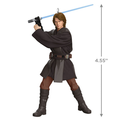 Star Wars™: Revenge of the Sith, Anakin Skywalker — Hallmark Keepsake Christmas Ornament, 11.5 cm tall, detailed figure wielding lightsaber
