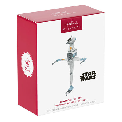 Star Wars: Return of the Jedi™ B-Wing Fighter™ — 2026 Hallmark Keepsake Christmas Ornament