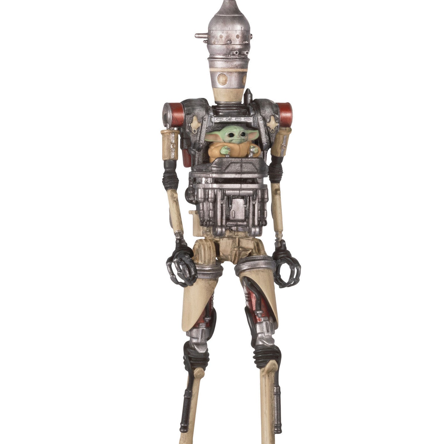 Star Wars™: The Mandalorian™ Grogu™ Operating IG-12™ Ornament With Sound — 2025 Hallmark Keepsake Christmas Ornament