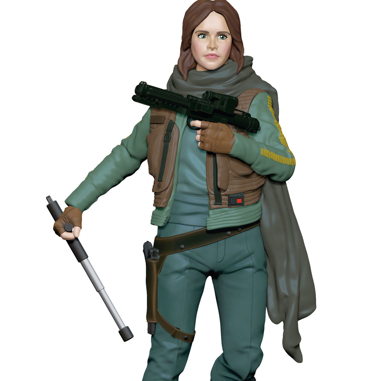 Rogue One: A Star Wars Story™ 10th Anniversary Jyn Erso™ — 2026 Hallmark Keepsake Christmas Ornament