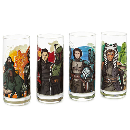 Star Wars™: The Mandalorian™ Drinking Glasses, Set of 4