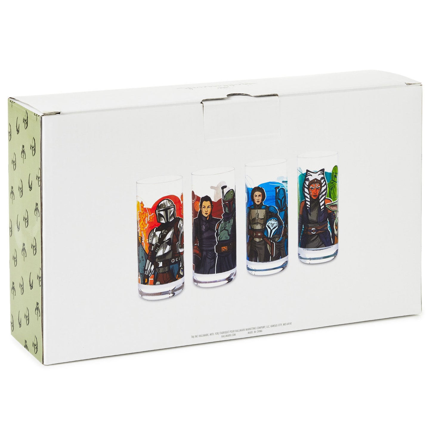 Star Wars™: The Mandalorian™ Drinking Glasses, Set of 4