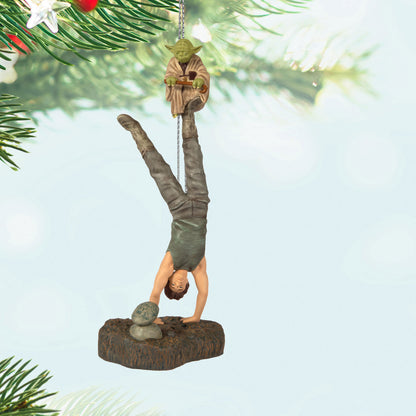 Star Wars™: The Empire Strikes Back™ There Is No Try Ornament With Sound — 2025 Hallmark Keepsake Christmas Ornament