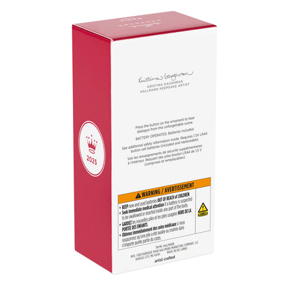 Star Wars™: The Empire Strikes Back™ There Is No Try Ornament With Sound — 2025 Hallmark Keepsake Christmas Ornament