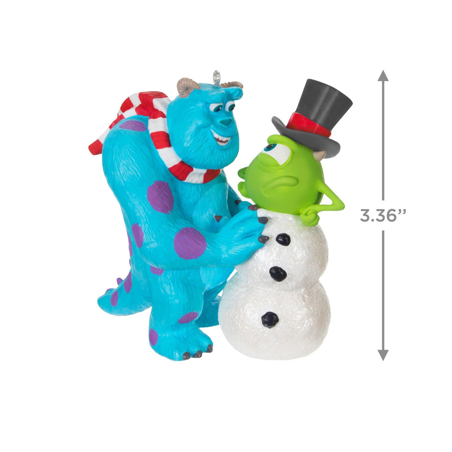 Disney and Pixar Monsters, Inc. Sulley Builds a Snow-Mike — Hallmark Keepsake Christmas Ornament