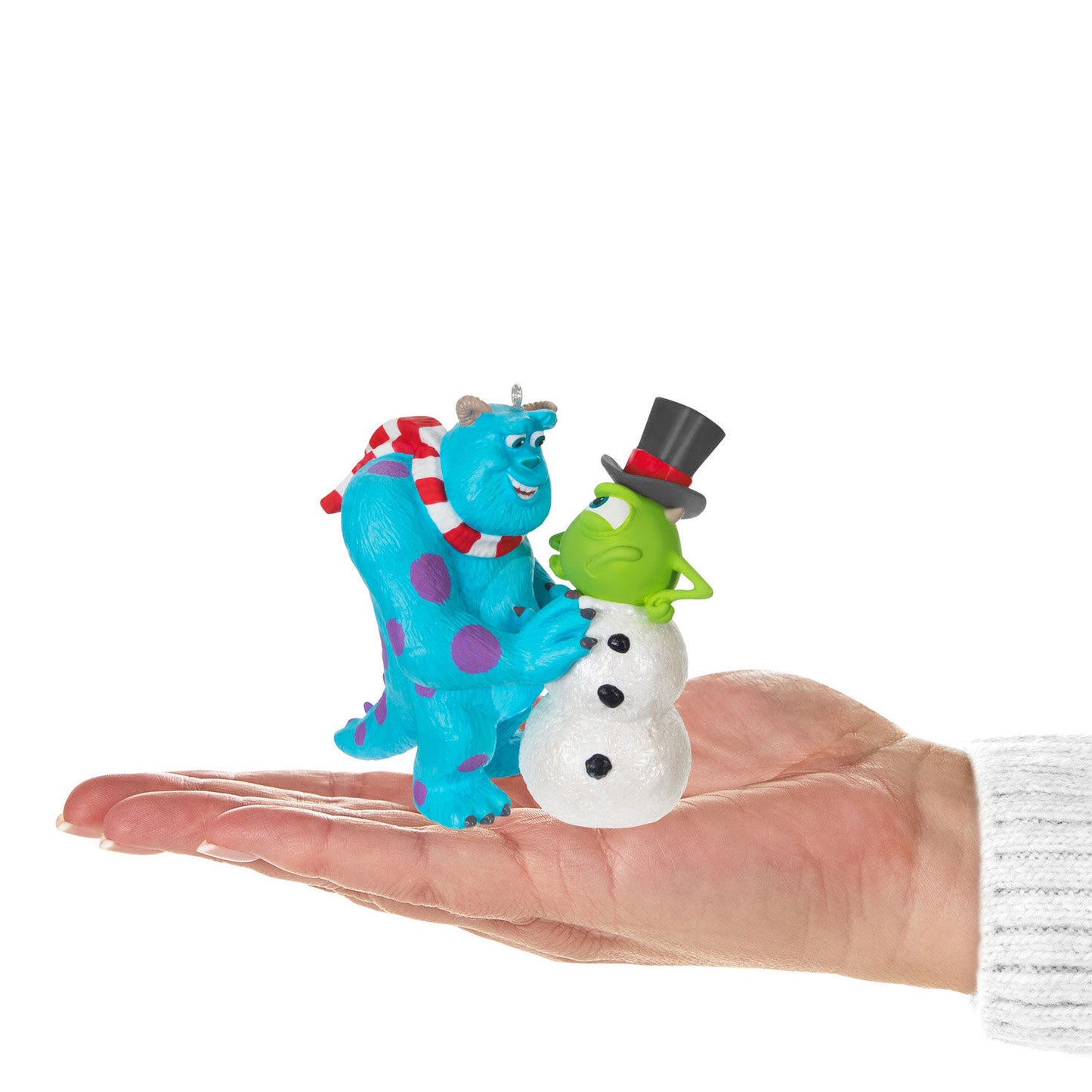 Disney and Pixar Monsters, Inc. Sulley Builds a Snow-Mike — Hallmark Keepsake Christmas Ornament