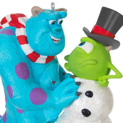 Disney and Pixar Monsters, Inc. Sulley Builds a Snow-Mike — Hallmark Keepsake Christmas Ornament