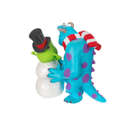 Disney and Pixar Monsters, Inc. Sulley Builds a Snow-Mike — Hallmark Keepsake Christmas Ornament