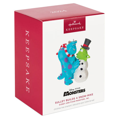 Disney and Pixar Monsters, Inc. Sulley Builds a Snow-Mike — Hallmark Keepsake Christmas Ornament