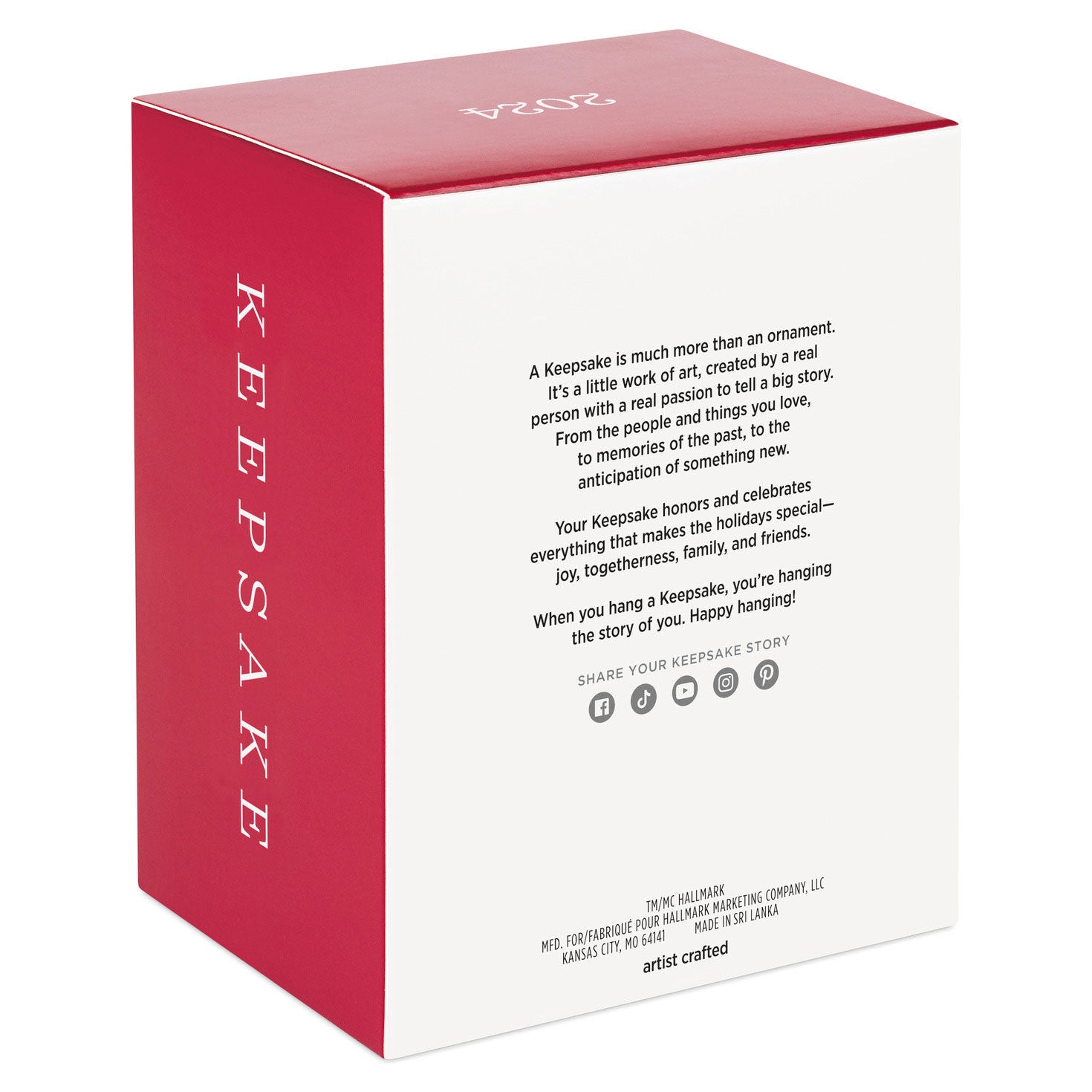 Disney and Pixar The Incredibles, 20th Anniversary Battling the Omnidroid — Hallmark Keepsake Christmas Ornament packaging box with description.